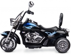 Дитячий електромотоцикл Caretero Rebel Black